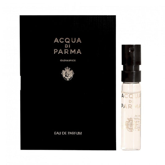Acqua Di Parma Oud & Spice 1.5ml 0.05fl.oz. דגימות בושם רשמיות, Acqua Di Parma Oud & Spice 1.5ml 0.05fl.oz. דוגמאות ריח רשמיות