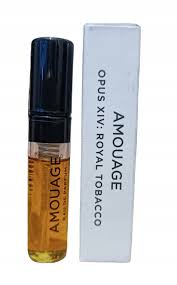 Amouage Opus XIV Royal Tobacco 2ml 0.06 oz בושם בושם בודק רשמי לדוגמא Amouage Opus XIV Royal Tobacco 2ml 0.06 oz בושם בושם בודק רשמי לדוגמא