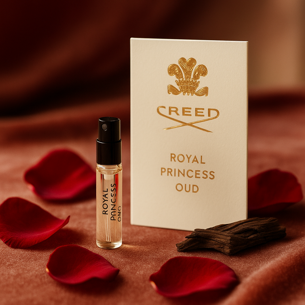 Creed Royal Princess Oud 2ml 0.06 fl. oz. בודק בושם רשמי מדגם בושם Creed Royal Princess Oud 2ml 0.06 fl. oz. בודק בושם רשמי מדגם בושם