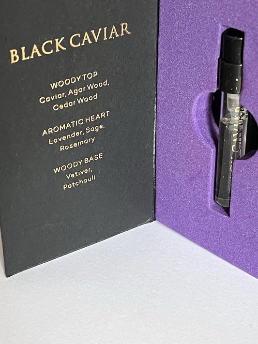 Electimuss London Black Caviar 1.5ml דוגמית בושם רשמית