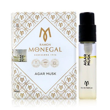 דגימת בושם רשמית של Ramon Monegal Agar Musk 2ml 0.06 fl.o.z. בודק בושם