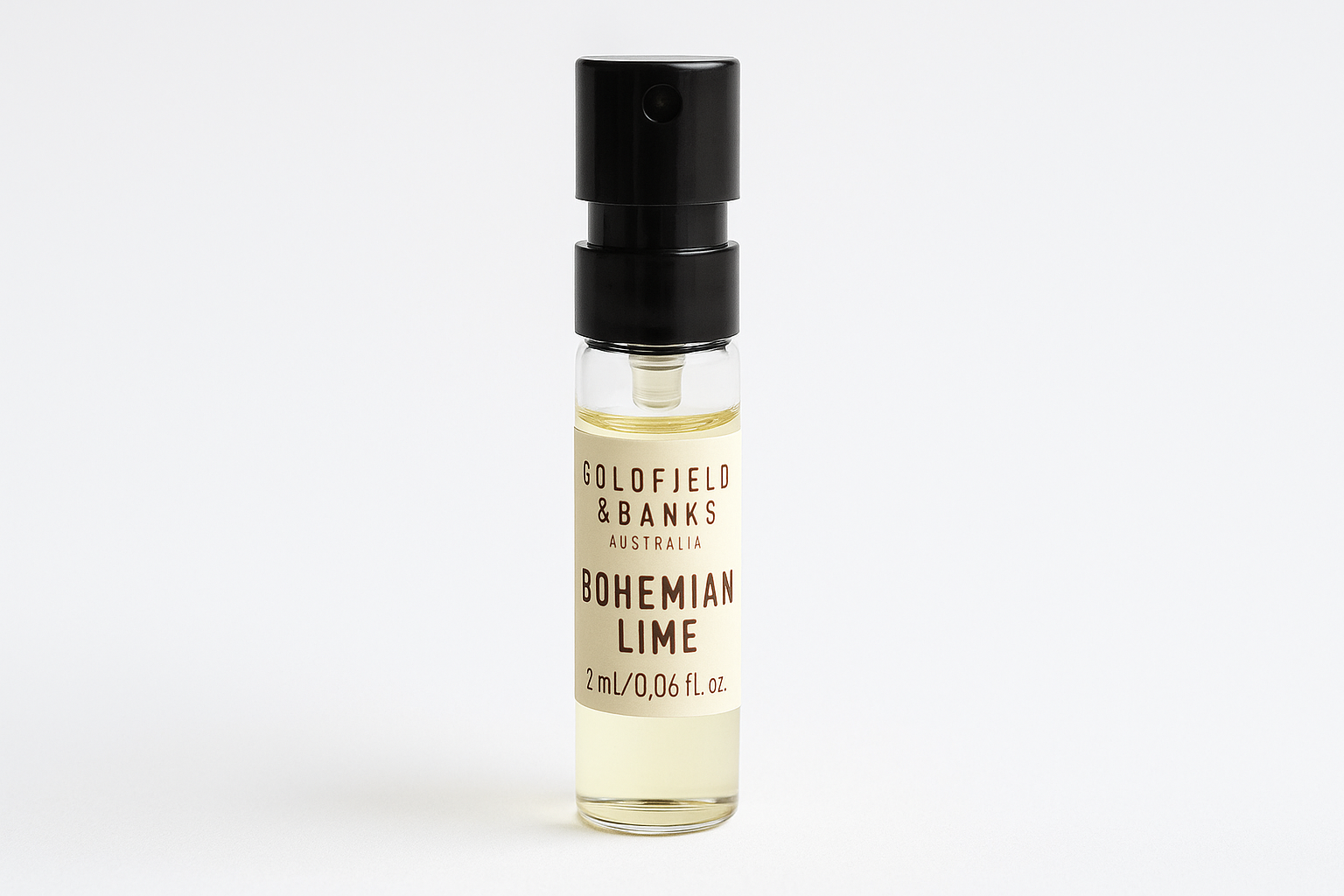 Goldfield and Banks Australia Bohemian Lime 2ml 0.06 fl. oz. דגימת בושם רשמית Goldfield and Banks Australia Bohemian Lime 2ml 0.06 fl. oz. דגימת בושם רשמית