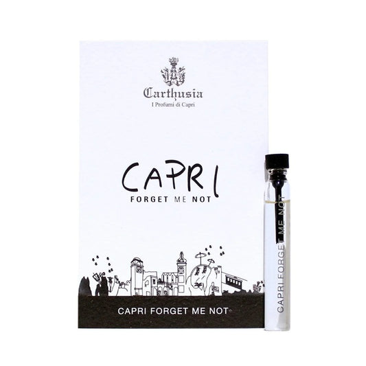דגימת בושם רשמית של Carthusia Capri Forget Me Not גודל 2ml 0.06 oz.