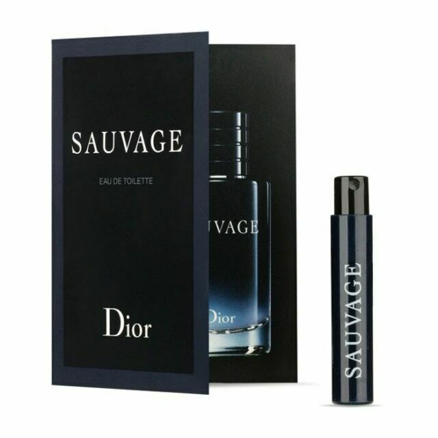Christian Dior Sauvage או דה טואלט 1ml 0.03 fl. עוז. דגימות בושם רשמיות