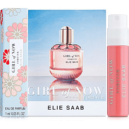Elie Saab Girl of Now Forever 1ml 0.03 fl.oz échantillon de parfum officiel, Elie Saab Girl of Now Forever 1ml 0.03 fl.oz virallinen hajuvesinäyte, Elie Saab Girl of Now Forever 1ml 0.03 fl.oz oficjalna próbka Girl of Now Forever fllt, Elie Saab Girl