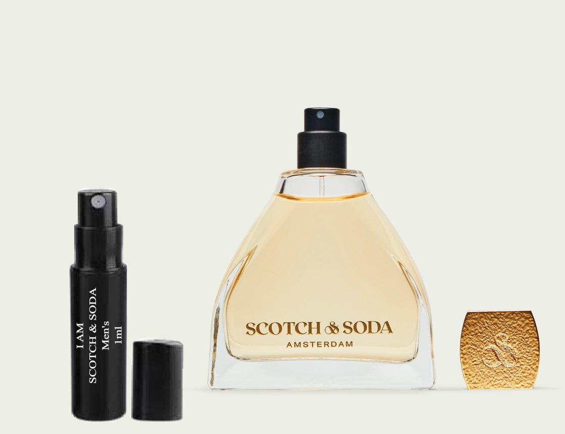 I AM SCOTCH & SODA FOR MEN 1ml 0.03 fl. o.z. דוגמית בושם, I AM SCOTCH & SODA FOR MEN 1ml 0.03 fl. o.z. 液量オンス公式香水サンプル, I AM SCOTCH & SODA FOR MEN 1ml 0.03 fl. o.z. парфюмна проба, I AM SCOTCH & SODA FOR MEN 1ml 0.03 fl. o.z. échantillon de parfum, I A