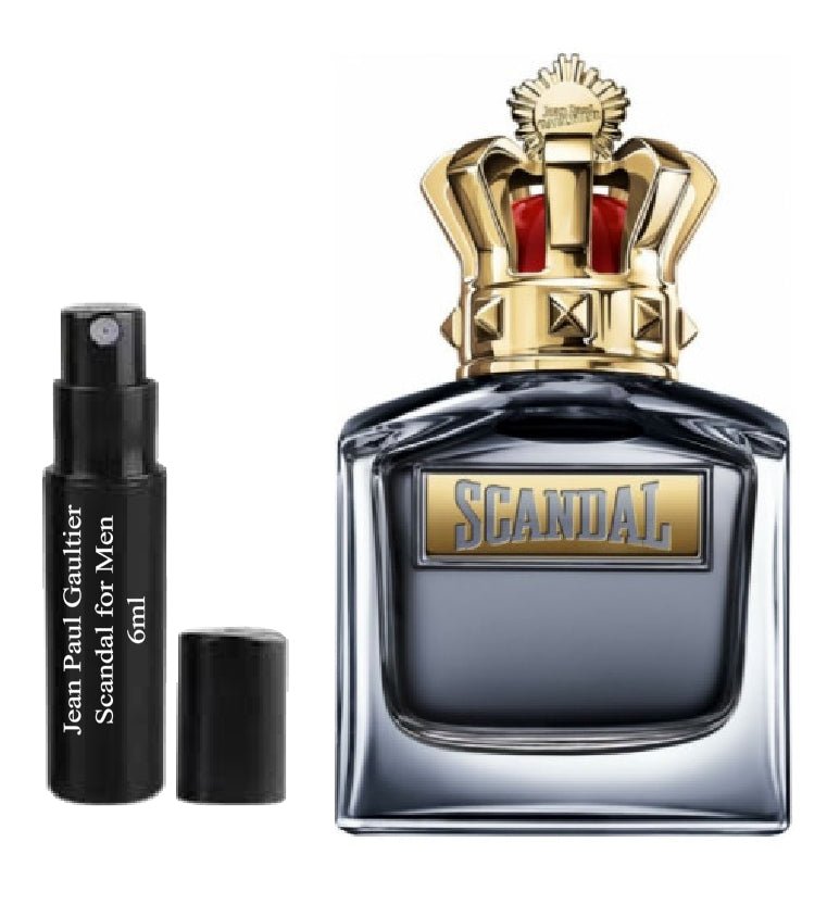 סקנדל ז'אן פול גוטייה לגברים 6 מ"ל 0.20 fl. o.z. amostra de perfume, Jean Paul Gaultier Scandal for Men 6ml 0.20 fl. o.z. 官方香水样品, מוסטרה דה פרפיום Jean Paul Gaultier Scandal for Men 6ml 0.20 fl. o.z.,