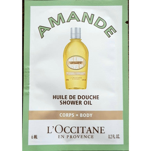 L'OCCITANE AMANDE HUILE DE DOUCHE שמן מקלחת 6ML 0.2 fl. עוז.