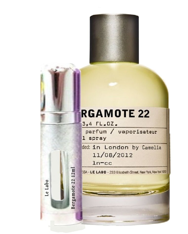 Le Labo Bergamote 22 samples 12ml