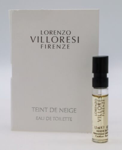 Lorenzo Villoresi Firenze Teint de Neige דגימת ניחוח רשמית 2 מ"ל