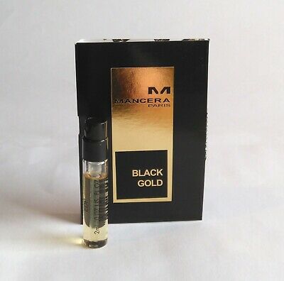 Mancera Black Gold 2ml 0.06 fl. עוז. דוגמית בושם רשמית, Mancera Black Gold 2ml 0.06 fl. עוז. מדגם ריח רשמי