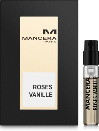 Mancera Roses Vanille 2ml 0.06 fl.oz דוגמת בושם רשמית