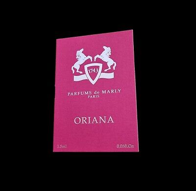 Parfums De Marly Oriana דגימות בושם רשמיות 1.5 מ"ל 0.05 פל. o.z.