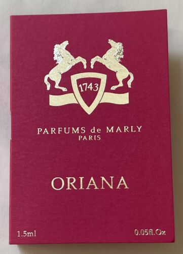 Parfums De Marly Oriana דוגמאות ריח רשמיות 1.5 מ"ל 0.05 פל. o.z.