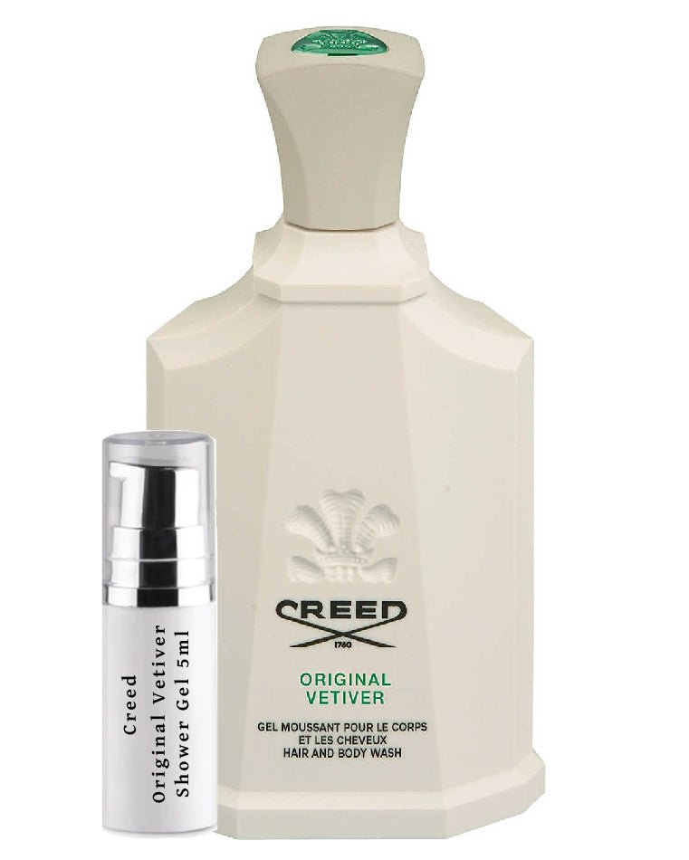 דוגמאות לג'ל רחצה של Creed Original Vetiver-Creed Original Vetiver ג'ל רחצה-creed-5ml-smelltoimpress