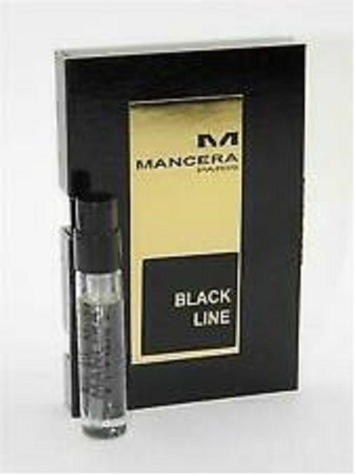 Mancera Black Line דוגמה רשמית 2ml 0.07 fl. oz., Mancera Black Line 2ml 0.06 fl. עוז. דגימת בושם רשמית