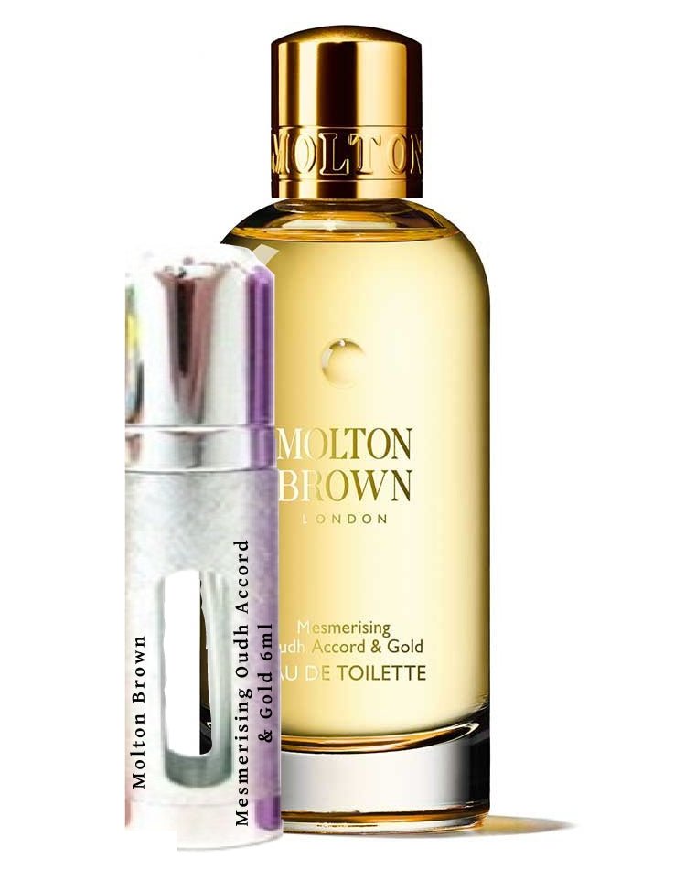 בקבוקון דגימה של Molton Brown Mesmerizing Oudh Accord & Gold 6 מ"ל