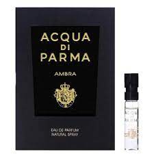 Acqua Di Parma Ambra דגימת בושם רשמית 1.5 מ"ל, Acqua Di Parma Ambra דגימת ריח רשמית 1.5 מ"ל, בודק בושם רשמי של Acqua Di Parma Ambra 1.5ml