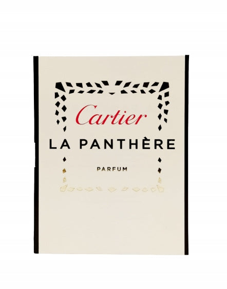 Cartier La Panthere 1.5 מ"ל 0.05 פל. o.z. דגימת בושם רשמית
