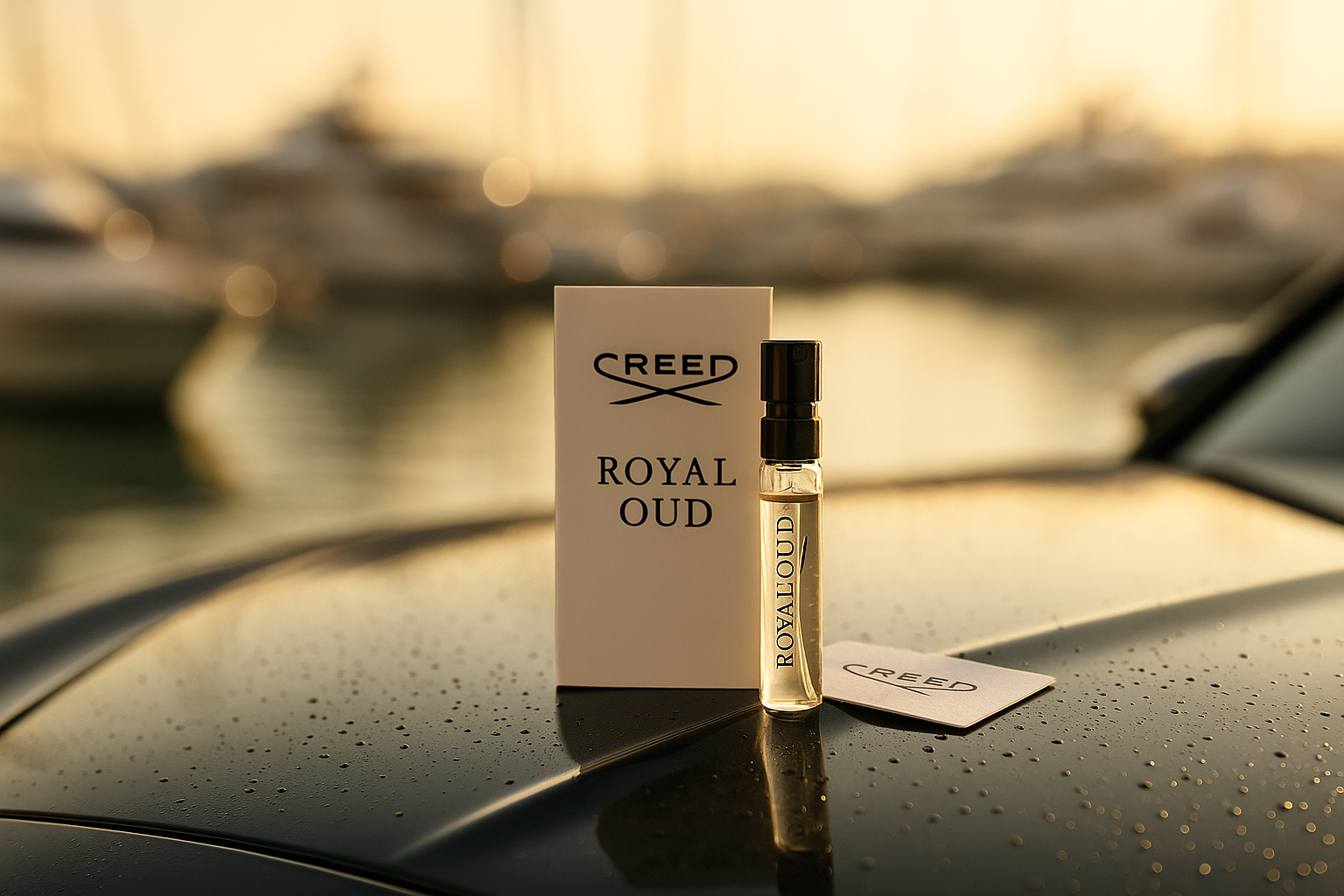 Creed Royal Oud edp 2ml 0.06 fl. oz. בודק בושם רשמי מדגם בושם