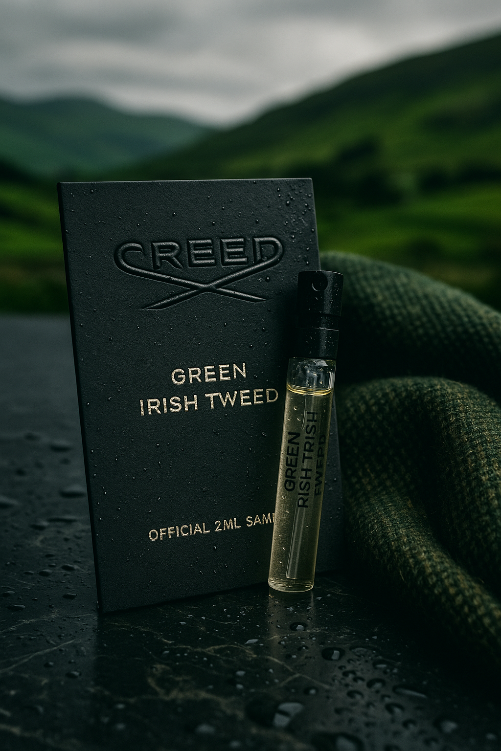 Creed Green Irish Tweed edp 2.0ml 0.08 fl. oz. בודק בושם רשמי מדגם בושם
