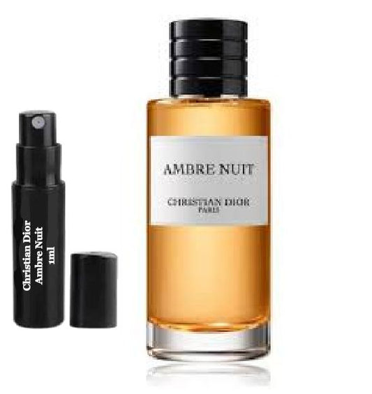 דוגמית בושם Christian Dior Ambre Nuit 1ml 0.034 fl. עוז.