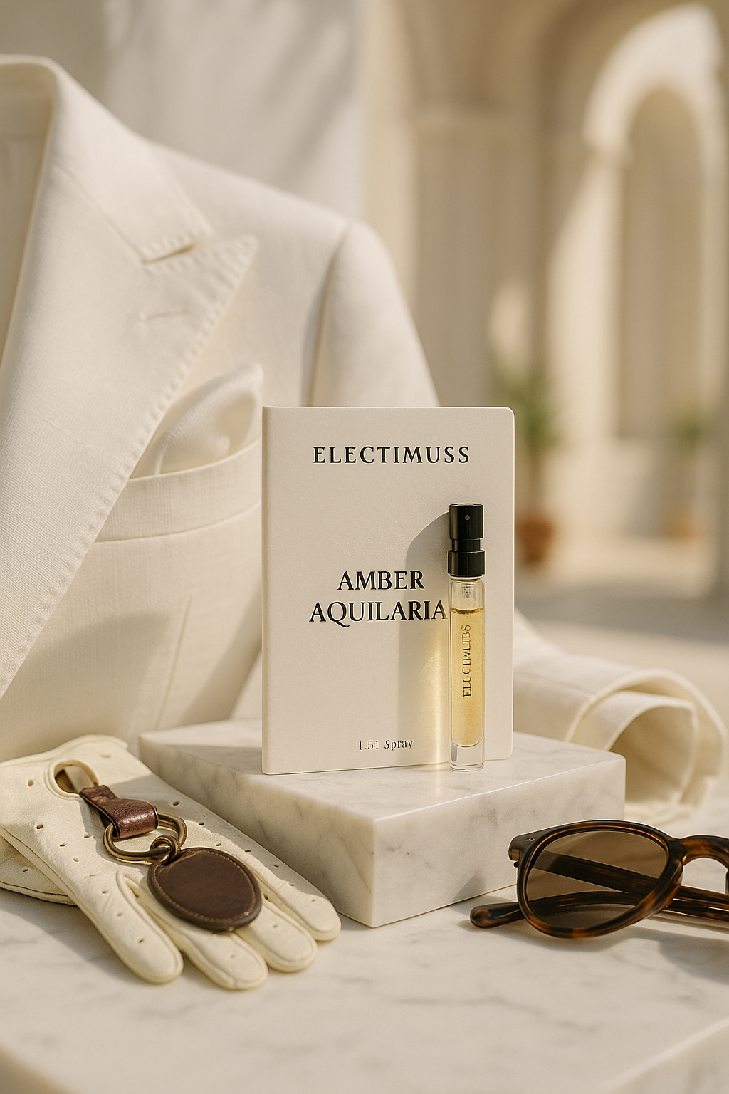 Electimuss London Amber Aquilaria 1.5ml 0.05 fl. oz. דגימת בושם רשמית