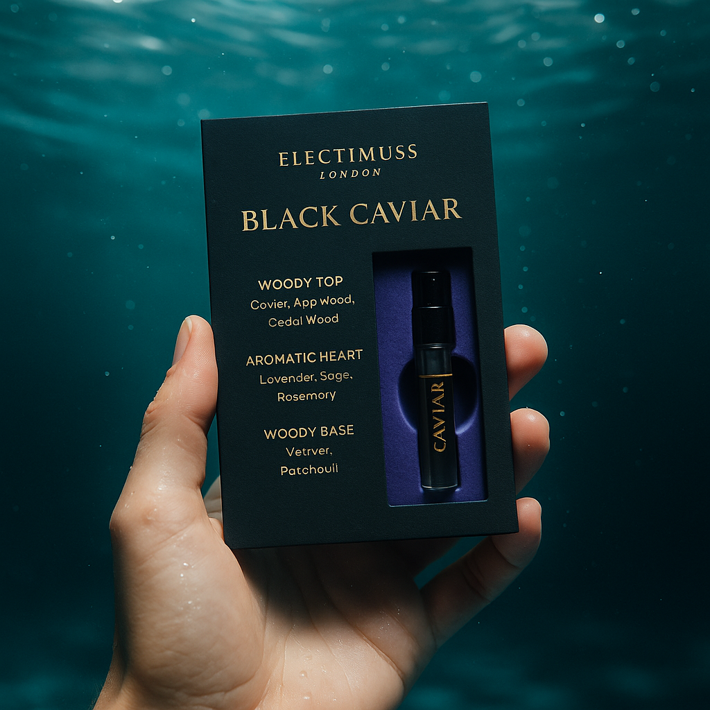 Electimuss London Black Caviar 1.5ml 0.05 fl. oz. דגימת בושם רשמית