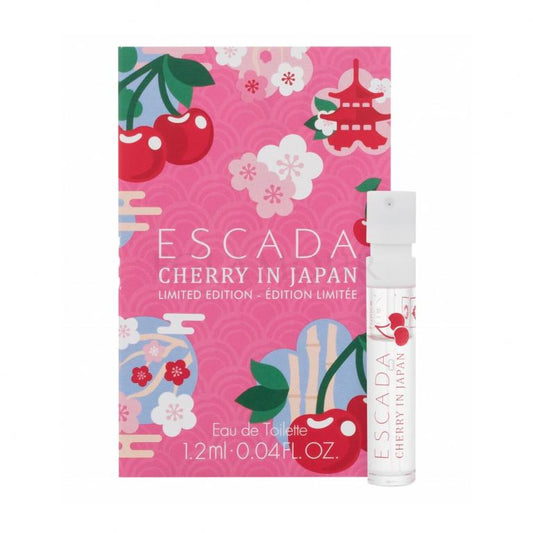 Escada Cherry ביפן מהדורה מוגבלת 1.2 מ"ל 0.04 פל. עוז. דגימות בושם רשמיות