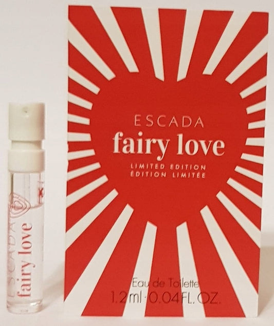 Escada Fairy Love מהדורה מוגבלת 1.2ml 0.04 fl. עוז. דגימות בושם רשמיות