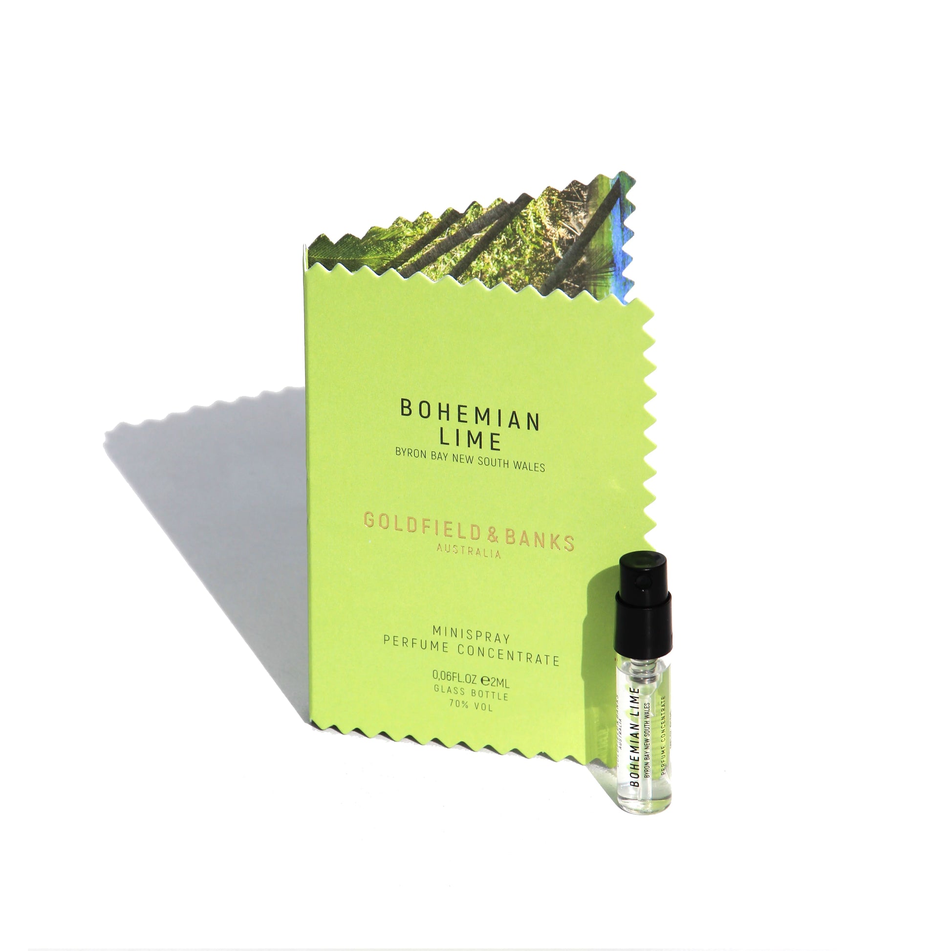 Goldfield and Banks Australia Bohemian Lime 2ml 0.06 fl. עוז. דגימת בושם רשמית