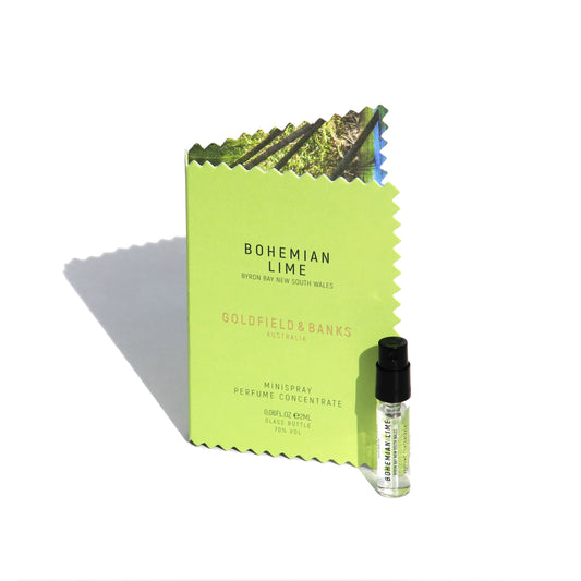 Goldfield and Banks Australia Bohemian Lime 2ml 0.06 fl. עוז. דגימת בושם רשמית