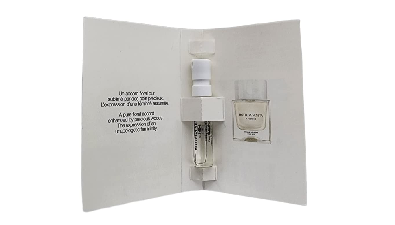 Bottega Veneta Illusione Tonka Solaire 1.5ml 0.07 fl. עוז. דגימת בושם רשמית