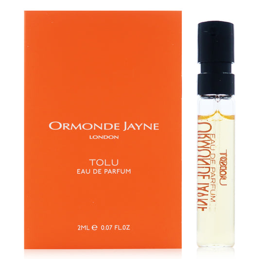 דגימת בושם רשמית של Ormonde Jayne Tolu 2 מ"ל, דוגמית ריח רשמית של Ormonde Jayne Tolu 2 מ"ל