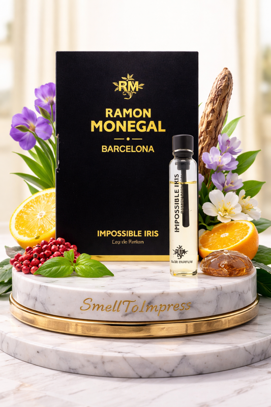 image of Ramon Monegal Impossible Iris 2ml 0.06 fl. oz. official perfume sample tester