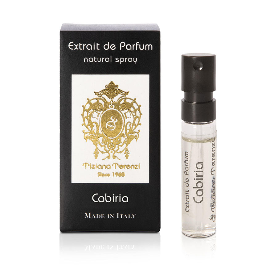 TIZIANA TERENZI Cabiria Extrait de parfum 0.05 OZ 1.5 ML דוגמית בושם רשמית