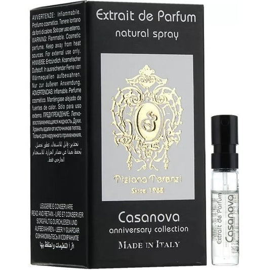 TIZIANA TERENZI Casanova Extrait de parfum 0.05 OZ 1.5 ML דוגמית בושם רשמית