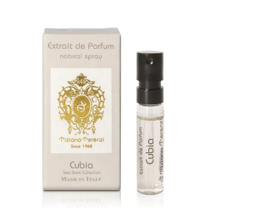 TIZIANA TERENZI Cubia Extrait de parfum 0.05 OZ 1.5 ML דוגמאות ריח רשמיות