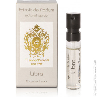 TIZIANA TERENZI Libra Extrait de parfum 0.05 OZ 1.5 ML דוגמית בושם רשמית