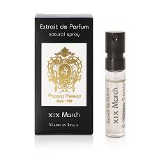 TIZIANA TERENZI XIX March Extrait de parfum 0.05 OZ 1.5 ML דוגמית בושם רשמית