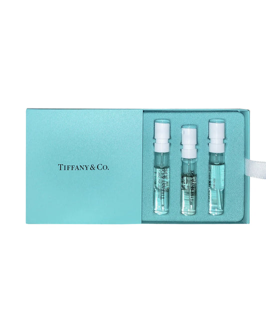 סט ריסוס לדוגמא של טיפאני ושות': EDP for Her 1.2ml + Rose Gold EDP 1.5ml + Rose Gold Intense 1.5ml