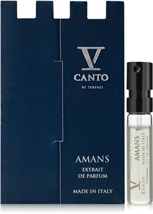 Amans by V Canto 1.5 מ"ל דגימות בושם רשמיות