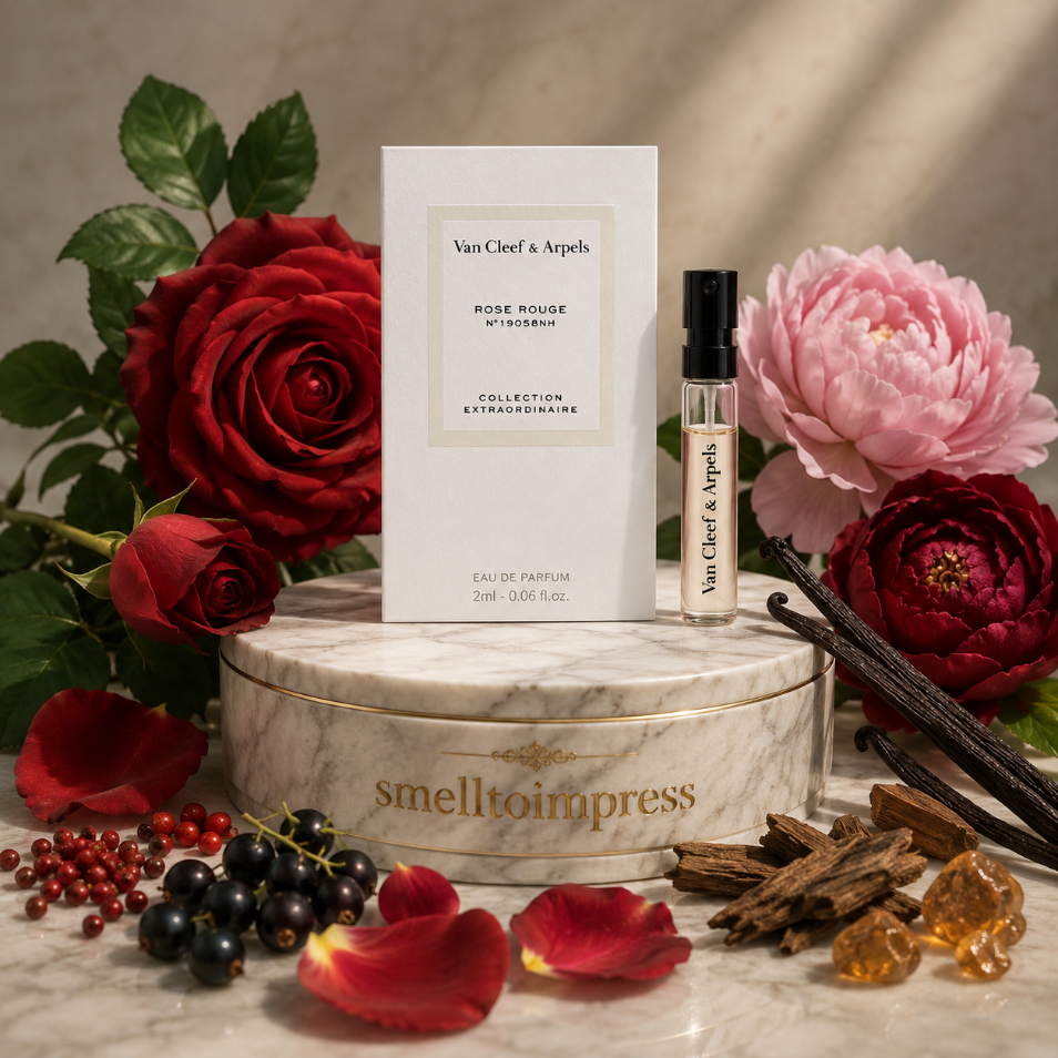 תמונה של דוגמית ריח רשמית Van Cleef & Arpels Rose Rouge בנפח 2 ml 0.06 fl. oz.