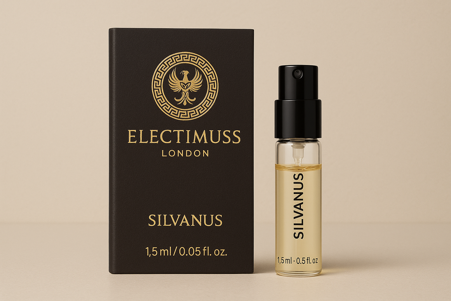 Electimuss London Silvanus 1.5ml 0.05 fl. oz. דגימת בושם רשמית