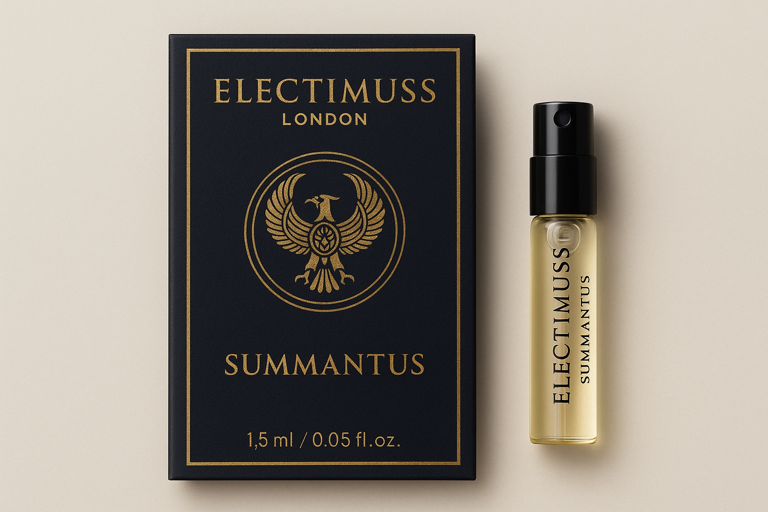 Electimuss London Summantus 1.5ml 0.05 fl. oz. דגימת בושם רשמית