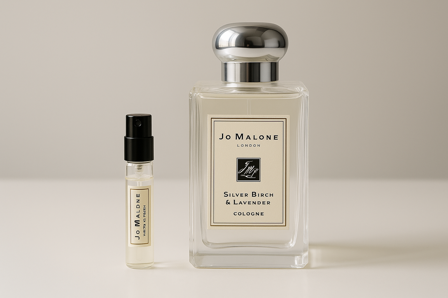 דוגמיות בושם Jo Malone Silver Birch & Lavender Cologne