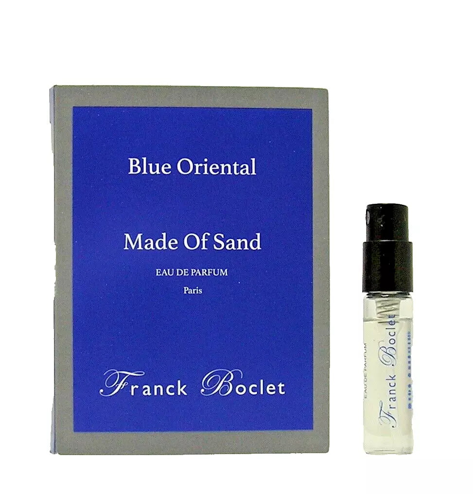 דגימת בושם רשמית של Franck Boclet Made Of Sand 1.5ml 0.54 o.z.