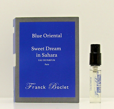 דוגמית בושם רשמית של Franck Boclet Sweet Deam בסהרה 1.5ml 0.54 o.z.