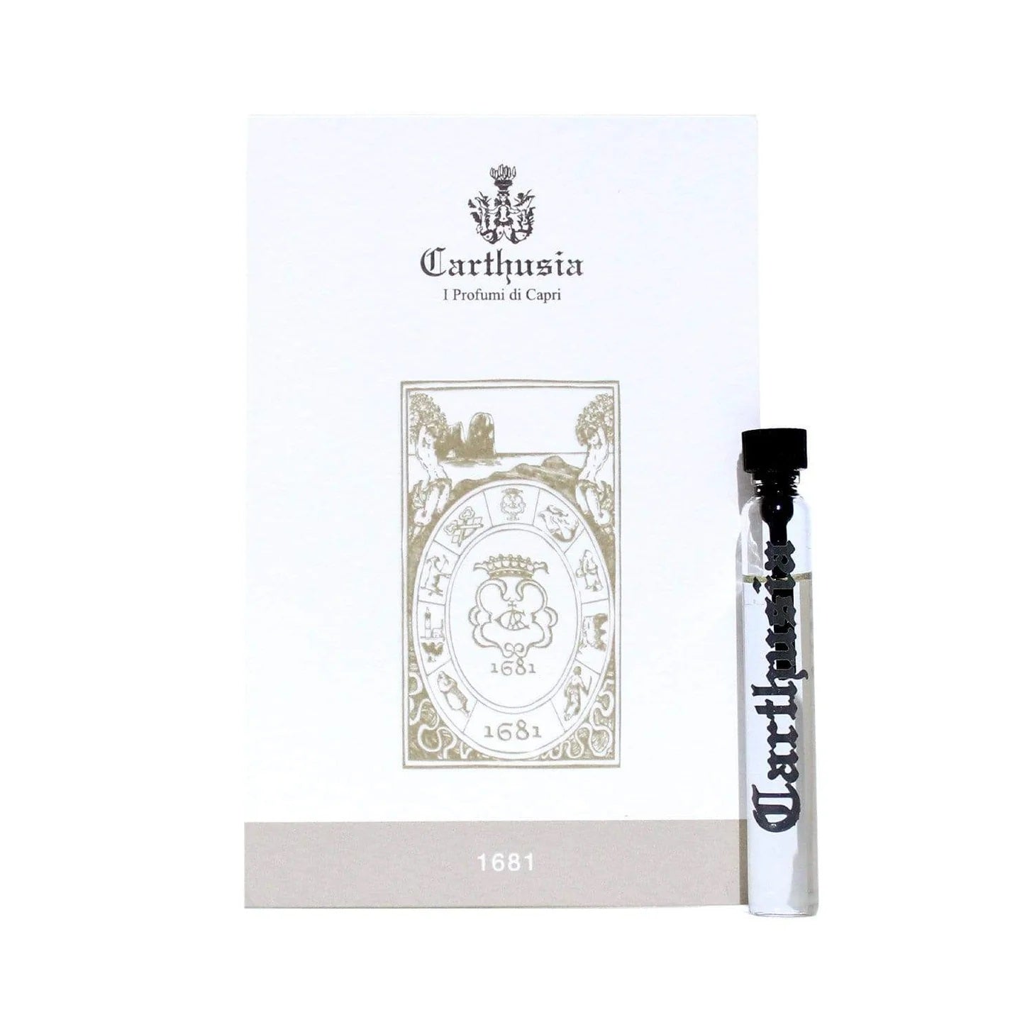 דוגמית בושם רשמית של Carthusia 1681 גודל 2ml 0.06 oz., Carthusia 1681 דגימת בושם רשמית 2ml