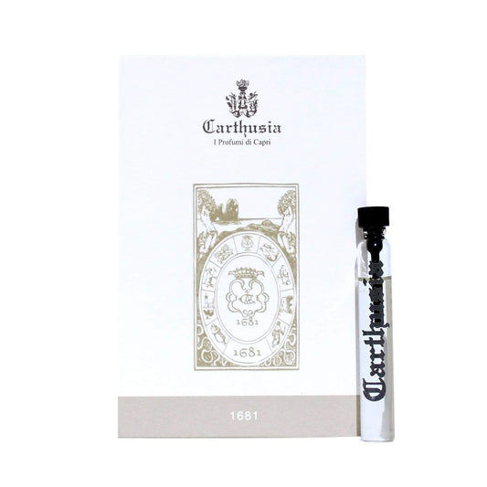 דוגמית בושם רשמית של Carthusia 1681 גודל 2ml 0.06 oz., Carthusia 1681 דגימת בושם רשמית 2ml